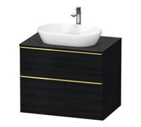 Duravit Duravit Meuble sous-lavabo D-Neo 80x55 cm, g pol/Ei s, 2 SBK, 1 A, 1 Pl Quantité:1