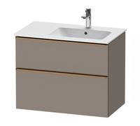 Duravit Duravit Meuble sous-lavabo D-Neo 81x46,2 cm, 1 porte, B R, basalt mat Quantité:1