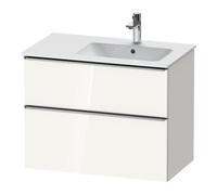 Duravit Duravit Meuble sous-lavabo D-Neo 81x46,2 cm, 1 porte, Droit, Blanc brillant Quantité:1
