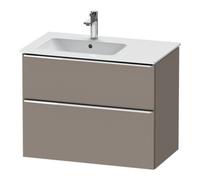 Duravit Duravit Meuble sous-lavabo D-Neo 81x46,2 cm, 1 porte, évier gauche, ch/Bas ma Quantité:1