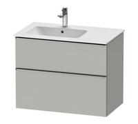 Duravit Duravit Meuble sous-lavabo D-Neo 81x46,2 cm, 1 porte, gauche, gris mat Quantité:1