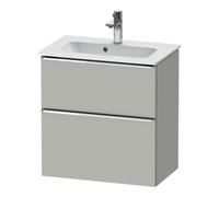 Duravit Duravit Meuble sous-lavabo D-Neo Compact 61x37,2 cm, chr/Bet m, 1 tiroir, 1 porte, suspendu Quantité:1