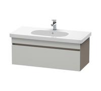 Duravit Duravit Meuble sous lavabo DuraStyle 100x45,3 cm, béton/marron, 1 tiroir, suspendu Quantité:1