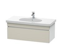 Duravit Duravit Meuble sous lavabo DuraStyle 100x45,3 cm, taupe/blanc mat, 1 tiroir, suspendu Quantité:1