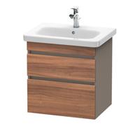 Duravit Duravit Meuble sous lavabo DuraStyle 58x44,8 cm, N nat/b ma, 2 tiroirs, suspendu mural Quantité:1
