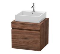 Duravit DuraStyle vasque match0 DS531002121 60 x 54,8 cm, noyer foncé, pour console, coulissant 2000