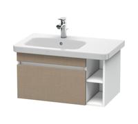 Duravit Duravit Meuble sous lavabo DuraStyle 73x44,8 cm, évier à gauche, blanc mat, 1 tiroir Quantité:1