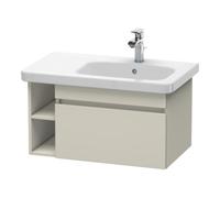 Duravit Duravit Meuble sous lavabo DuraStyle 73x44,8 cm, évier droit, taupe, 1 tiroir Quantité:1