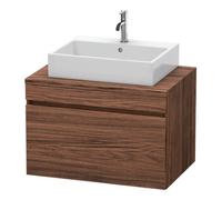 Duravit Duravit Meuble sous-lavabo DuraStyle 80x54,8 cm, noyer foncé, pour console, 1 tiroir Quantité:1