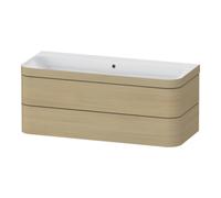 Duravit Duravit Meuble sous-lavabo Happy D.2 Plus 117,5x49 cm, 2 tiroirs, sans HL, médit. œuf Quantité:1