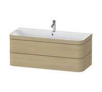 Duravit Duravit Meuble sous-lavabo Happy D.2 Plus 117,5x49cm, 2 tiroirs, 1 HL, Medit. Ei Quantité:1