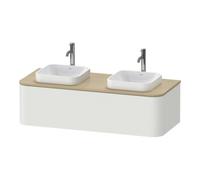 Duravit Duravit Meuble sous-lavabo Happy D.2 Plus 130x55 cm, 1 tiroir, blanc nord mat Quantité:1