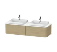 Duravit Duravit Meuble sous-lavabo Happy D.2 Plus 160x55 cm, 2 tiroirs, f AWT, B bs, Medit. Ei Quantité:1