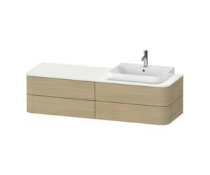 Duravit Duravit Meuble sous-lavabo Happy D.2 Plus 160x55 cm, f K, 4 La, f MWT, r, Medit. Ei Quantité:1