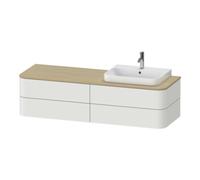 Duravit Duravit Meuble sous lavabo Happy D.2 Plus 160x55cm, f K, 4 tiroirs, f AWT, r, sans miroir Quantité:1