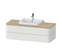 Duravit Duravit Meuble sous lavabo Happy D.2 Plus 40,8x130x55 cm, 2 tiroirs, blanc nord s-mat Quantité:1