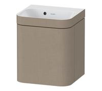 Duravit Duravit Meuble sous-lavabo Happy D.2 Plus 40x36 cm, 1 porte, raccord à droite, sans siphon, lin Quantité:1