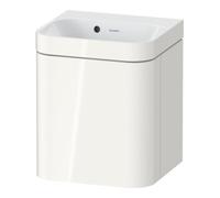 Duravit Duravit Meuble sous-lavabo Happy D.2 Plus 40x36cm, 1 porte, raccord gauche, sans siphon, blanc brillant Quantité:1