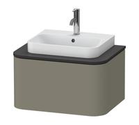 Duravit Duravit Meuble sous-lavabo Happy D.2 Plus 65x48 cm, f K, 1 tiroir, gris pierre mat Quantité:1