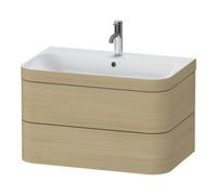 Duravit Duravit Meuble sous-lavabo Happy D.2 Plus 77,5x49cm, 1 HL, œuf médit., 2 tiroirs Quantité:1