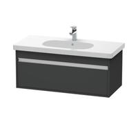 Duravit Duravit Meuble sous-lavabo Ketho 100x45,5 cm, graphite mat, 1 tiroir, suspendu Quantité:1