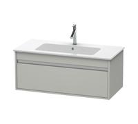Duravit Duravit Meuble sous lavabo Ketho 100x47,5 cm, gris béton, 1 tiroir, suspendu Quantité:1