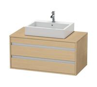 Duravit Duravit Meuble sous-lavabo Ketho 100x55 cm, E N, f AWT milieu, 2 tiroirs Quantité:1