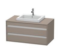 Duravit Duravit Meuble sous lavabo Ketho 100x55 cm, montage mural, 2 tiroirs, lavabo encastré moyen Quantité:1