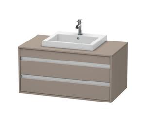 Duravit Duravit Meuble sous lavabo Ketho 100x55 cm, montage mural, 2 tiroirs, lavabo encastré moyen Quantité:1