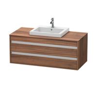 Duravit Duravit Meuble sous-lavabo Ketho 120x55 cm, N N, pour lavabo encastré moyen, 2 tiroirs Quantité:1