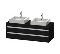 Duravit Duravit Meuble sous-lavabo Ketho 140x55x49,6 cm, pour AWT, 4 tiroirs, blanc brillant, blanc mat Quantité:1