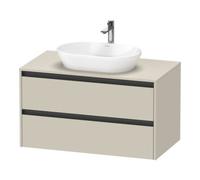 Duravit Duravit Meuble sous-lavabo Ketho.2 100x55 cm, T m, Pl m 1 découpe, suspendu Quantité:1