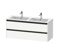 Duravit Duravit Meuble sous lavabo Ketho.2 128x48x55 cm, 2 tiroirs, suspendu, blanc mat Quantité:1