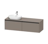 Duravit Ketho.2 Meuble sous-vasque, 2 tiroirs, K24889L43430000,