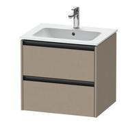 Duravit Duravit Meuble sous lavabo Ketho.2 61x48cm, beige, 2 tiroirs, suspendu Quantité:1