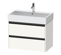 Duravit Duravit Meuble sous-lavabo Ketho.2 78,4x46 cm, blanc mat, 2 tiroirs, suspendu Quantité:1