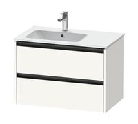 Duravit Duravit Meuble sous-lavabo Ketho.2 81x48x54,9 cm, p. lavabo gauche, blanc mat Quantité:1