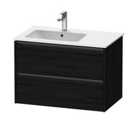 Duravit Duravit Meuble sous-lavabo Ketho.2 81x48x54,9 cm, pour lavabo avec siphon à gauche, blanc œuf Quantité:1