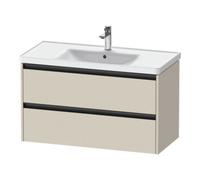 Duravit Duravit Meuble sous-lavabo Ketho.2 98,4x45,5 cm, Tau mat, 2 tiroirs, suspendu Quantité:1