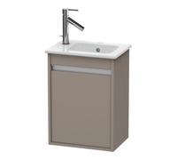 Duravit Duravit Meuble sous-lavabo Ketho 40x28,5x55 cm, suspendu, T dr, basalte mat Quantité:1