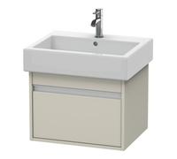Duravit Duravit Meuble sous lavabo Ketho 55x44cm, taupe, 1 tiroir, suspendu Quantité:1