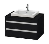 Duravit Duravit Meuble sous lavabo Ketho 80x55 cm, blanc œuf, pour lavabo encastré, 2 tiroirs Quantité:1