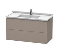 Duravit Duravit Meuble sous-lavabo L-Cube 102x46,9 cm, base mate, 2 tiroirs, suspendu Quantité:1