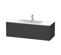 Duravit Duravit Meuble sous lavabo L-Cube 122x48,1 cm, graphite mat, 1 tiroir, suspendu Quantité:1