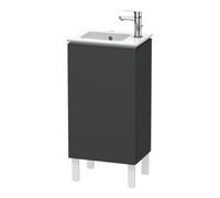 Duravit Duravit Meuble sous lavabo L-Cube 42x29,4x70,4 cm, deb., porte g., gris mat Quantité:1
