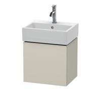 Duravit Vasque L-Cube LC6245R9191 suspendue 43,4x34,1x40 cm porte à droite taupe mat