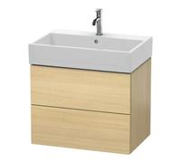 Duravit Duravit Meuble sous lavabo L-Cube 68,4x45,9 cm, méd. chêne, 2 tiroirs, suspendu Quantité:1