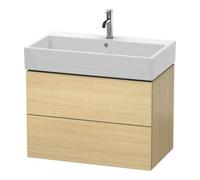 Duravit Duravit Meuble sous lavabo L-Cube 78,4 x 45,9 cm, méd. chêne, 2 tiroirs, suspendu Quantité:1