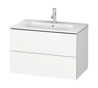 Duravit Duravit Meuble sous-lavabo L-Cube 82x48,1 cm, blanc mat, 2 tiroirs, suspendu Quantité:1