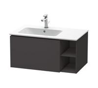 Duravit Duravit Meuble sous-lavabo L-Cube 82x48,1x40 cm, 1 tiroir, bec gauche, graphite mat Quantité:1